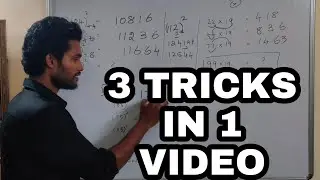 vaalkai oru vattam!! 3 TRICKS IN 1 VIDEO | KR LOGICS