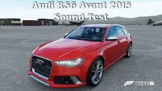 Forza Motorsport 7 (PC) | Audi RS6 Avant 2015 | Sound Test | 1440p60FPS
