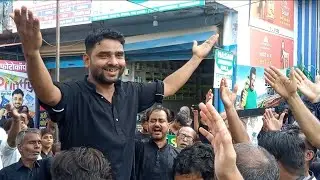 Run Me Ali Ke Naam Ko Lekar Nikal Pade Behtareen Salam || Anjuman Jafariya Jalapur #chehallum#2025