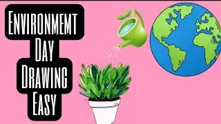 Environment Day Drawing #SHORTS | Environment Day Drawing | World Environment Day Drawing 2021