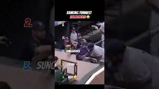 Ranking Funniest Fan Moments! 🤣 #funny #mlb #fans #moments #top5