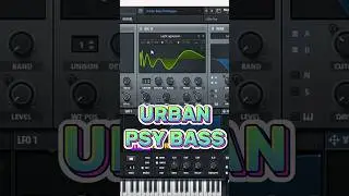 Psytrance Urban Bass with Serum Inspired by Shred&rsquo;er & Blastpolis