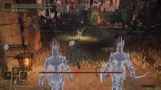 ELDEN RING - How to cheese the Crucible Knight and Misbegotten Warrior in Redmaine Castle