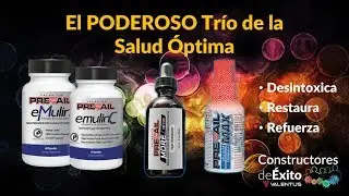 Valentus. El poderoso Tr&iacute;o de la Salud │ Prevail Max&trade; │Prevail Emulin&trade;│Prevail MORE Detox&trade;