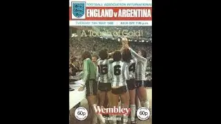 Full match friendly England - Argentina 3-1 (13 May 1980) Kevin Keegan vs Diego Maradona