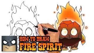 How to Draw Clash Royale | Fire Spirit