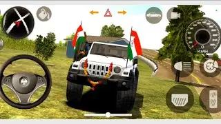 Modified Mahendra Thar Car Game | ( Gadi Wala Game ) Indian Cars Simulator Games   