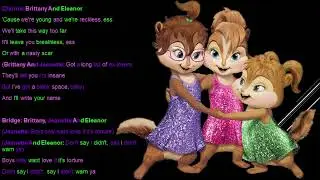 Blank Space The Chipettes Lyrics
