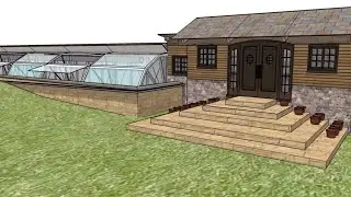 Geothermal Cooled Greenhouse & Cabin Design