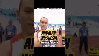 Vanesa di Final 100m Sea Games 2021 #athletics
