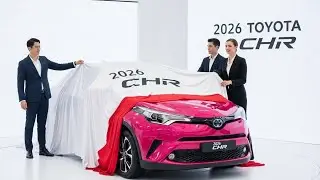 Обзор Toyota C-HR 2026 года | Смелый, стильный и полностью электрический