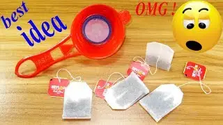 plastic tea strainer craft idea | best out of waste | plastic tea strainer reuse idea