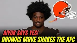 ABSOLUTE BOMB: Aiyuk gives Browns the green light—and the AFC starts shaking | Browns News
