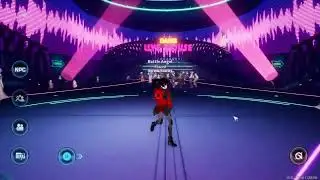 My character Dancing