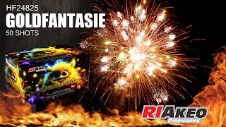 GOLDFANTASIE►HF24825►RIAKEO FIREWORKS #firework