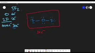 Drawing the Lewis Structure of OF2 (Oxygen Difluride)