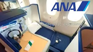 Experience LUXURY:) FLYING BUSINESS CLASS to TOKYO with ANA! [Vancouver to Tokyo]