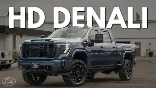 LIFTED & CHROME DELETED 2024 GMC SIERRA HD Denali (3.5