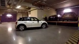 Parkowanie na platformie parkingowej
