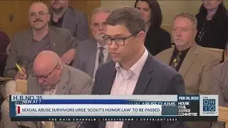 Ohio survivors of Boy Scout abuse urge lawmakers to pass 'Scout's Honor Law'
