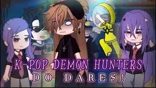 ‼️ K-Pop Demon Hunters Do Dares ⁉️ { Ships • Chaotic..} 🙊😈 {20K‼️😭}