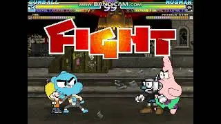MUGEN Request: Gumball & Mac Vs Mugman & Patrick Star V2