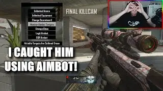 I CAUGHT HIM USING TRICKSHOT AIMBOT! (2 REAL TRICKSHOTS 1 AIMBOT)