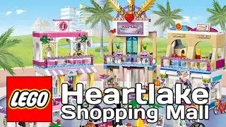 [Lego Friends] Торговый Центр Хартлейк Сити - Heartlake Shopping Mall (Обзор на русском)