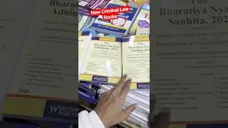 New 3 Criminal Law Books For Lawyer Judge Judiciary Aspirants Exam Bhartiya Nyaya Sanhita 2023 books
