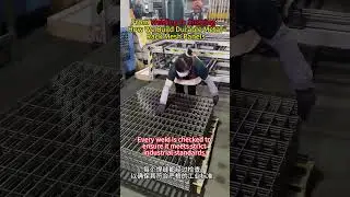 From Welding to Shaping: How We Build Durable Metal Rack Mesh Panels #factory#storage