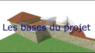 Observatoire astronomique , pr&eacute;sentation de la construction
