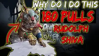 TWD RTS:180 Pulls for Rudolph Shiva | The Walking Dead Road to Survival