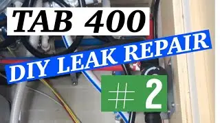 MORE LEAKS IN MY NEW TAB 400/How to adjust the mixing valve! #TAB400 #Nucamp #rvrepair #rv