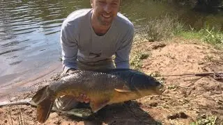 Fliegenfischen Dicker Karpfen mit der Nymphe HD