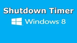 How to Use Windows Shutdown Timer without Any Programs