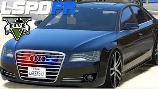 GTA V - LSPDFR # 53: Patrulha com FBI - Audi A8