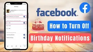 Turn Off Birthday Notification on Facebook !