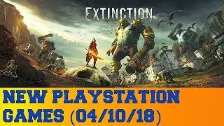 New PlayStation Games for April 10th 2018