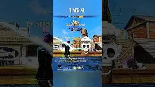 USP OP  ! 1vs4  clutch usp 😳#1vs4 #shorts #trending #freefirevideos #freefireshorts