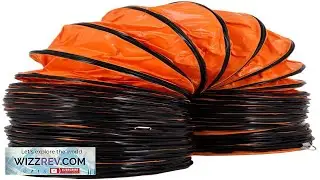VEVOR 16 FT PVC Flexible Duct Hosing for 12 INCH Exhaust Fan