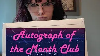 Autograph of the Month Club October 2021 | UNBOXING