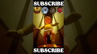 baby in yellow baby spider, granny & granny train 🔥 vs me #shortstrending #shortsfeed #granny