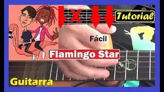 C&oacute;mo tocar ⭐️ FLAMINGO STAR ⭐️ GUITARRA 😁 Yvng Swag ft PedritoVM Tutorial f&aacute;cil Acordes para cover