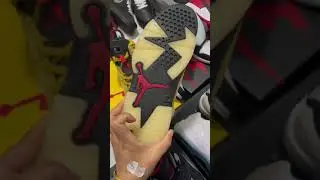 Travis Scott x Air Jordan 6 Wheat Yellow (mksole.com)