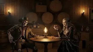 Southern Gothic Dark Country Minor Music with Outlaw Country and Haunted Night Mood