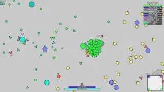 Diep.io | 1,06m manager 4tdm, annihilating multiboxers + triple 500k