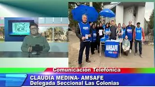 COM  TELEF  CLAUDIA MEDINA  AMSAFE LAS COLONIAS