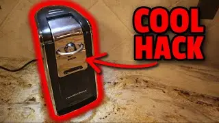 Лайфхак с консервным ножом! Обзор, демонстрация и лайфхак с электрическим консервным ножом Hamilt...