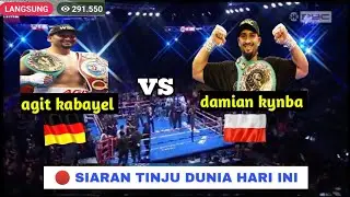 🔴heavyweight !! Agit Kabayel (Jerman) vs damian kynba (Polandia), livewoardboxingday,liveboxing