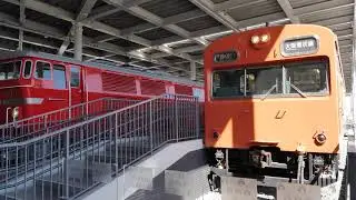 JR西日本　京都鉄道博物館　103系クハ103－1　2021/3（4K UHD 60fps）